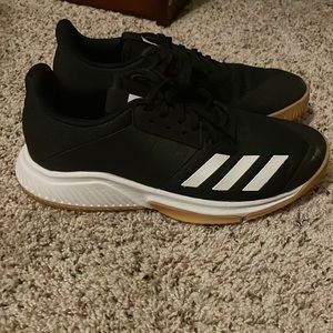 Black adidas volleyball shoes. 7.5 women’s.